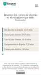Mobile Screenshot of europeanidiomas.com